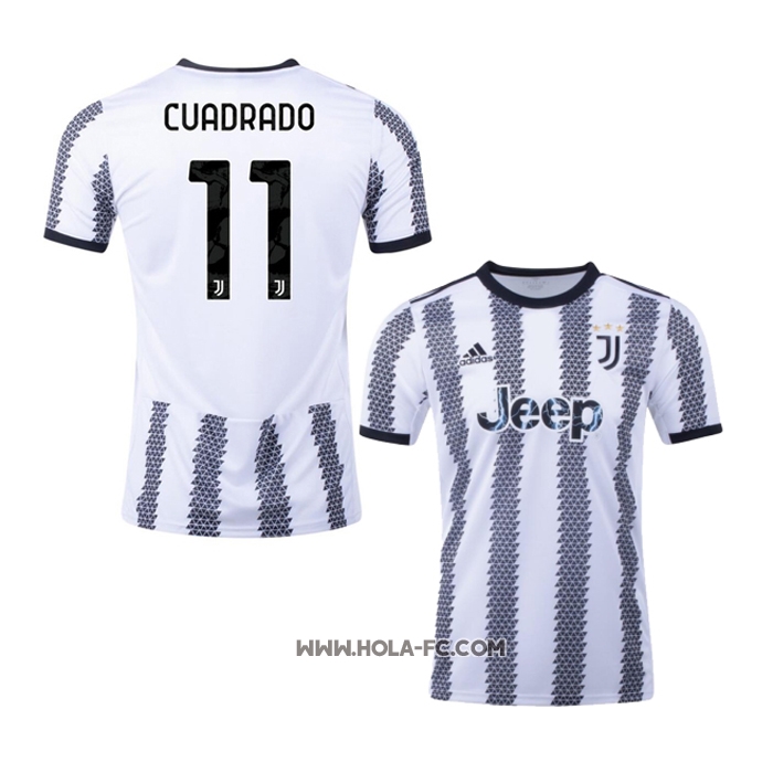 Camiseta Primera Juventus Jugador Cuadrado 2022-2023